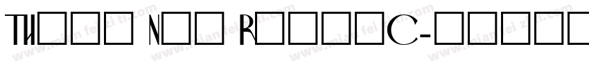 Times New RomanC字体转换